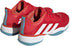 adidas Barricade K Tennis Shoes for Unisex Kids - BETSCA/FTWWHT/PRERED, Size 36 2/3