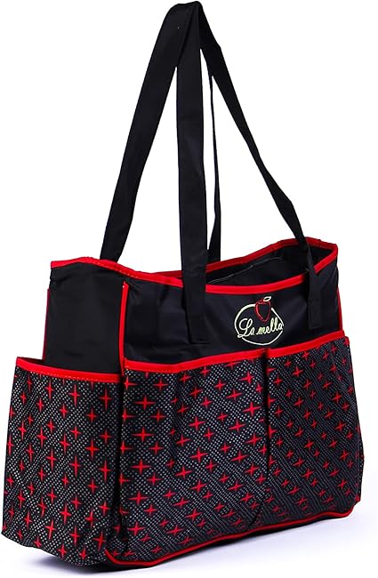 La Mella Mother Diaper Bag - Red