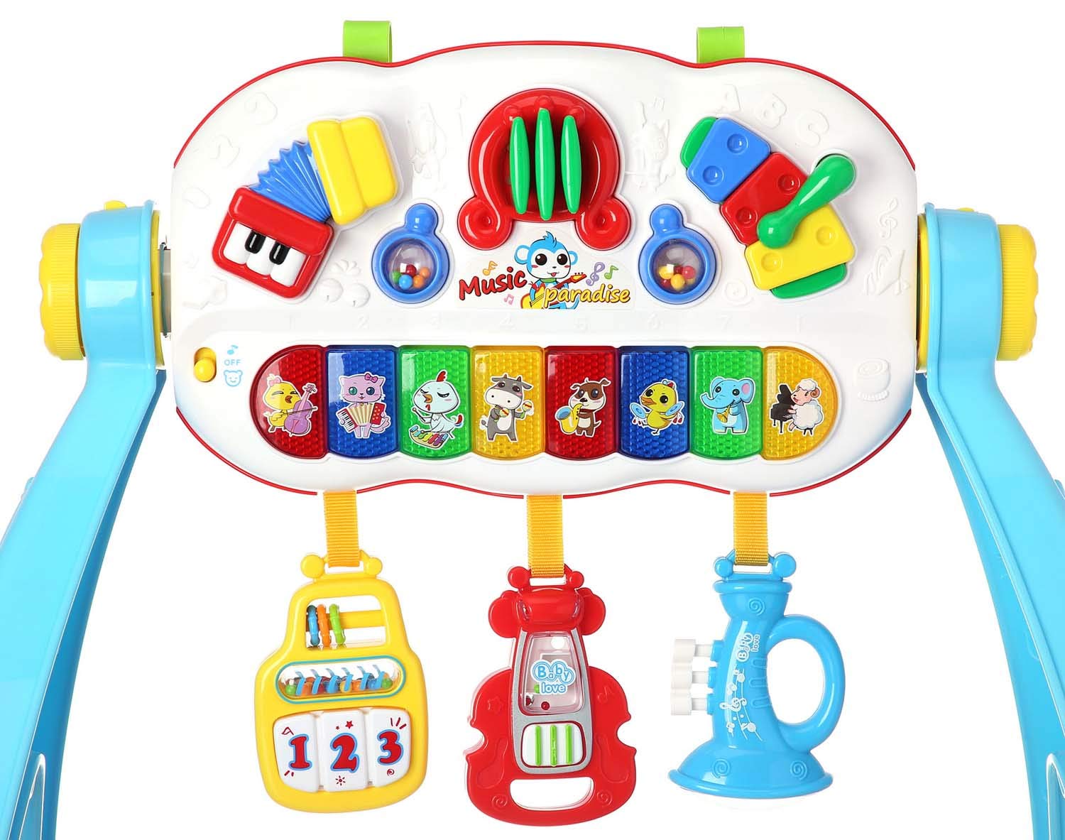 Beiexing 35731 Baby Gym with Rattles Toy