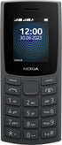 Nokia 110 TA-1567 Dual SIM Feature Phone, 1.8 Inches - Charcoal