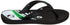 Rider Rubber Flip Flop - Black/Green