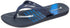 Rider Rubber Flip-Flop with Soft Padding - Black/Blue/White