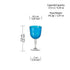 Omada Design Set of 4 Acrylic Glasses for Water and Wine