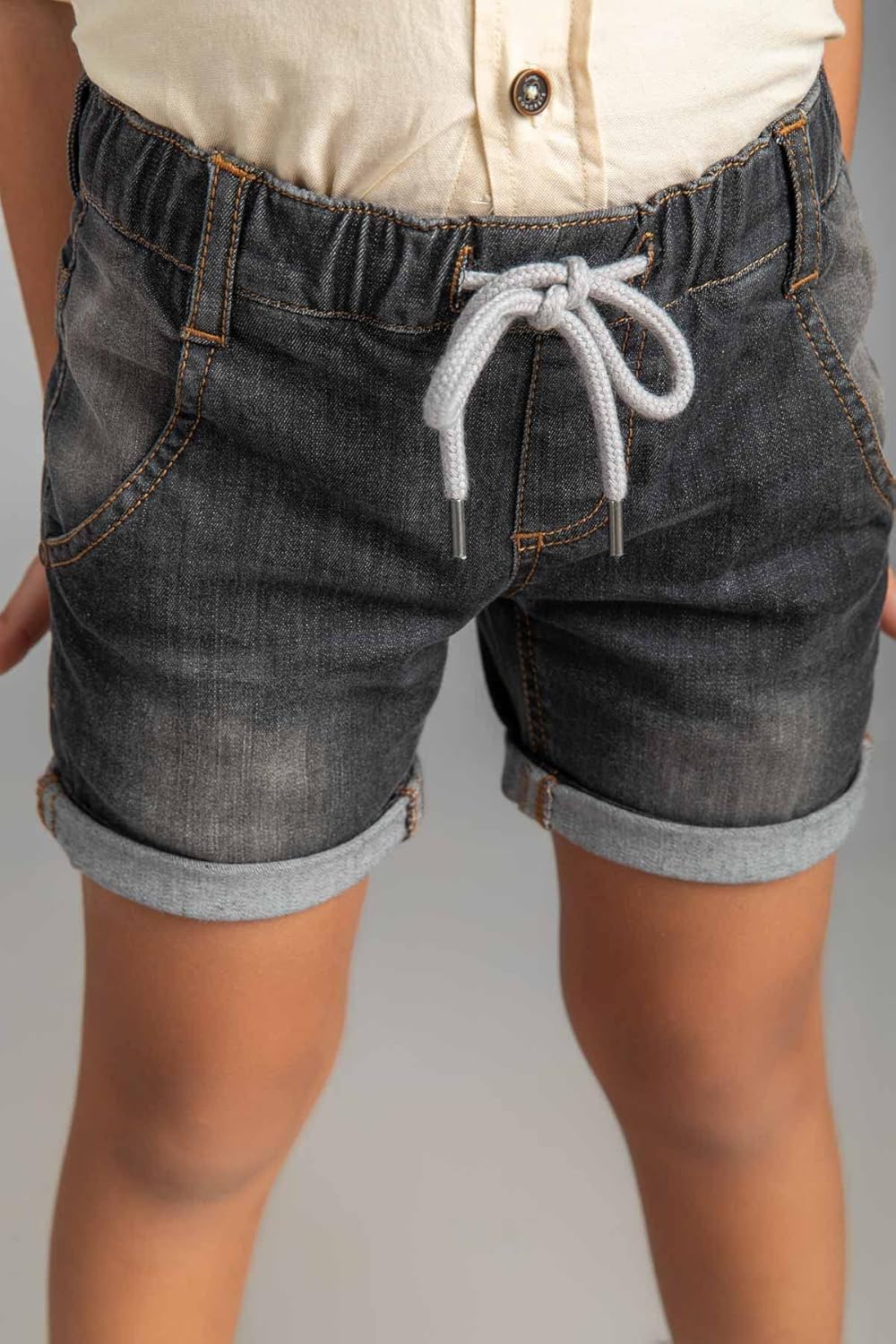 Concrete Boys C322SR3-S22-45N-1068 Denim Shorts