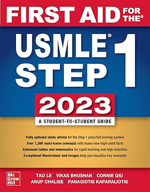 الإسعافات الأولية لاختبار USMLE Step 1  