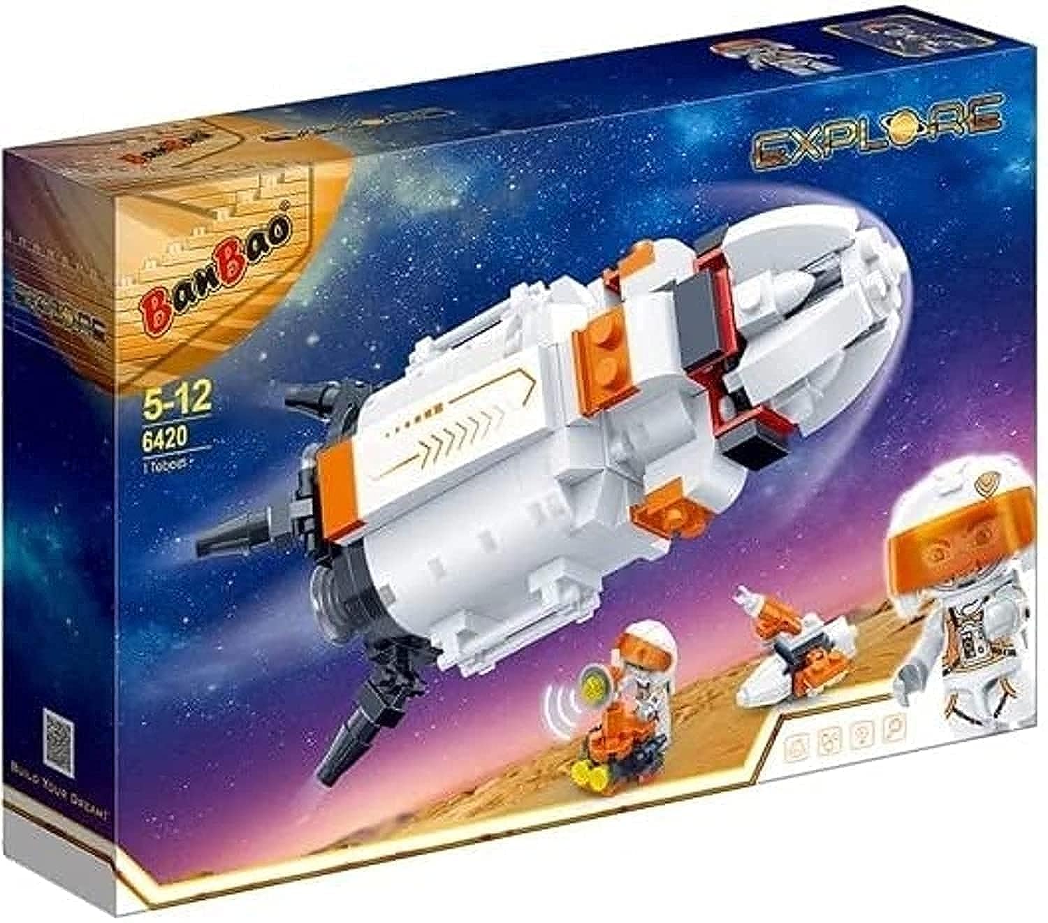 BanBao B6420 Explore Series Research Shuttle Building Blocks for Kids