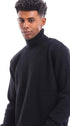 Ravin Men's 96274 Self Chevron Pullover with Turtle Neck Sweater