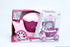 4 in 1 Surprise Princess Dresser Playset - a removable basket -a trolley carrying - acase for storage - smooth rolling wheel, Pink* Mauve