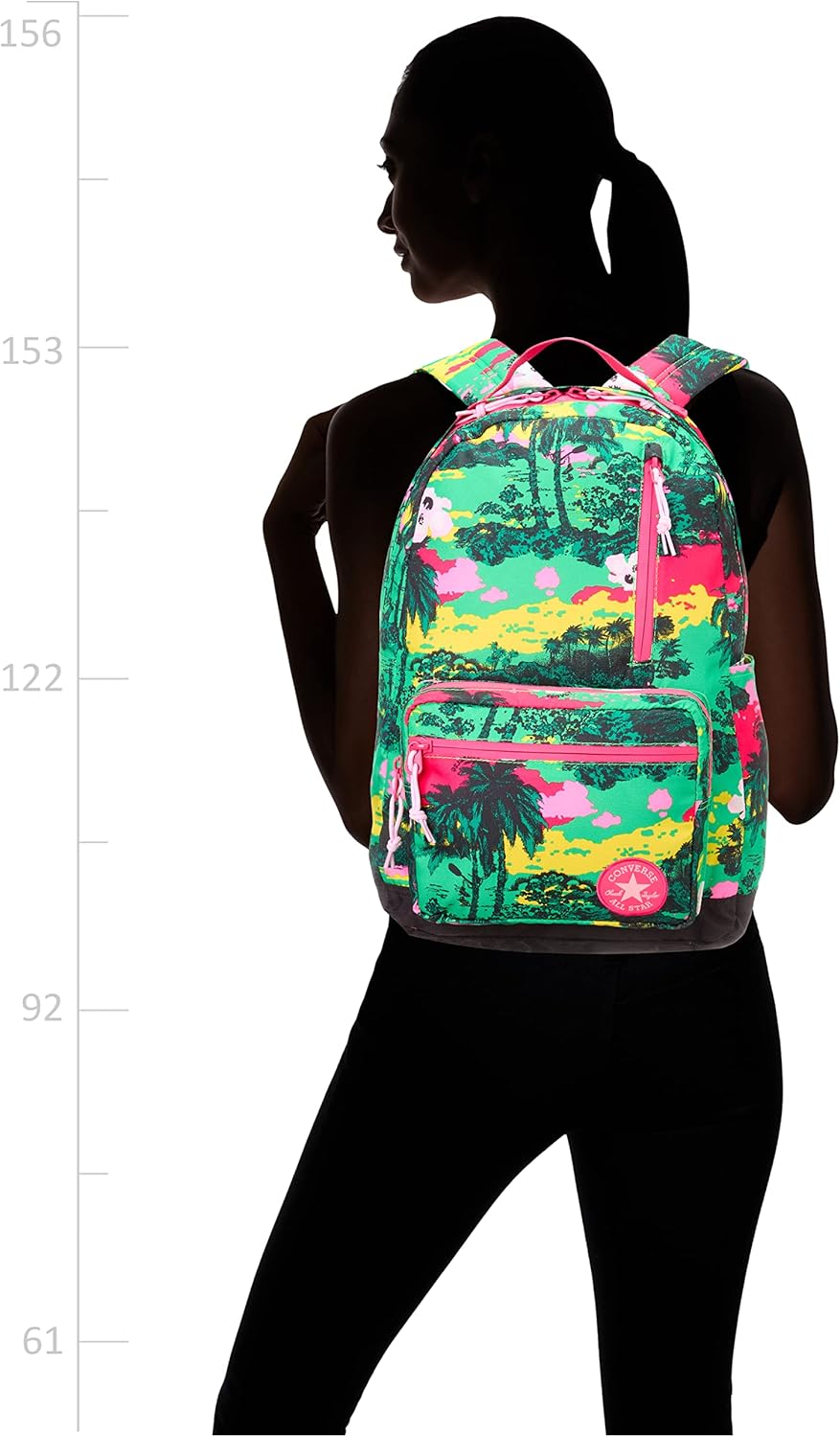 Converse Go Back Printed Top Handle Zip-Up Unisex Backpack - Multi-Color