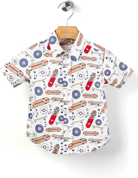 CONCRETE Boys' Printed Shirt