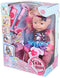 Yale Doll with Accessories for Girls, 40 cm - Multi Color