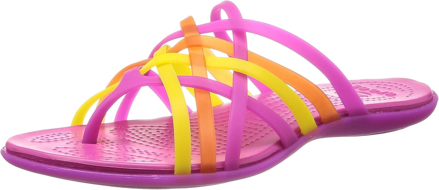 Crocs 14122 Huarache Flip Flops Slippers For Women - Multicolor