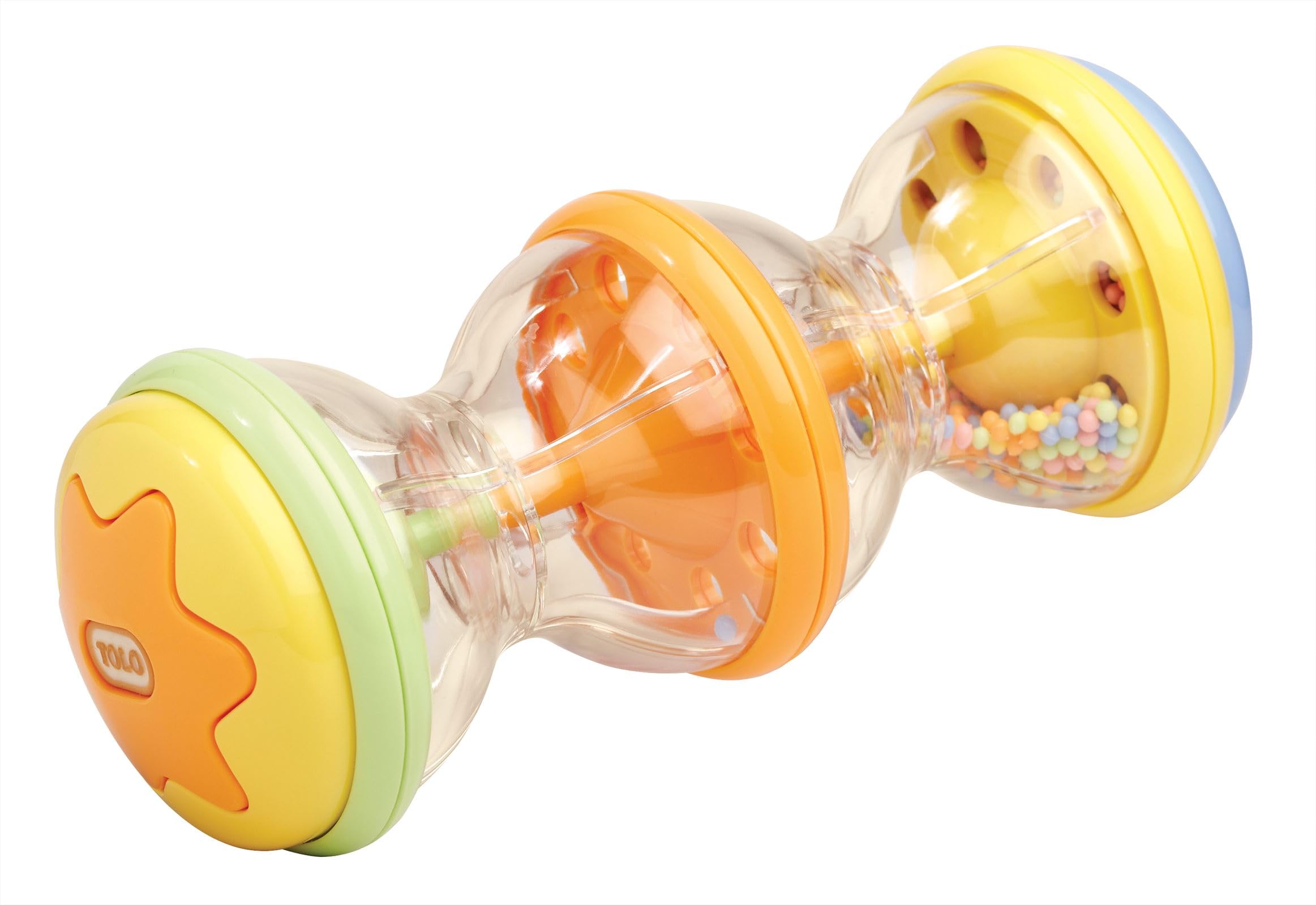 لعبة TOLO Toys Shake Rattle and Roll للأطفال