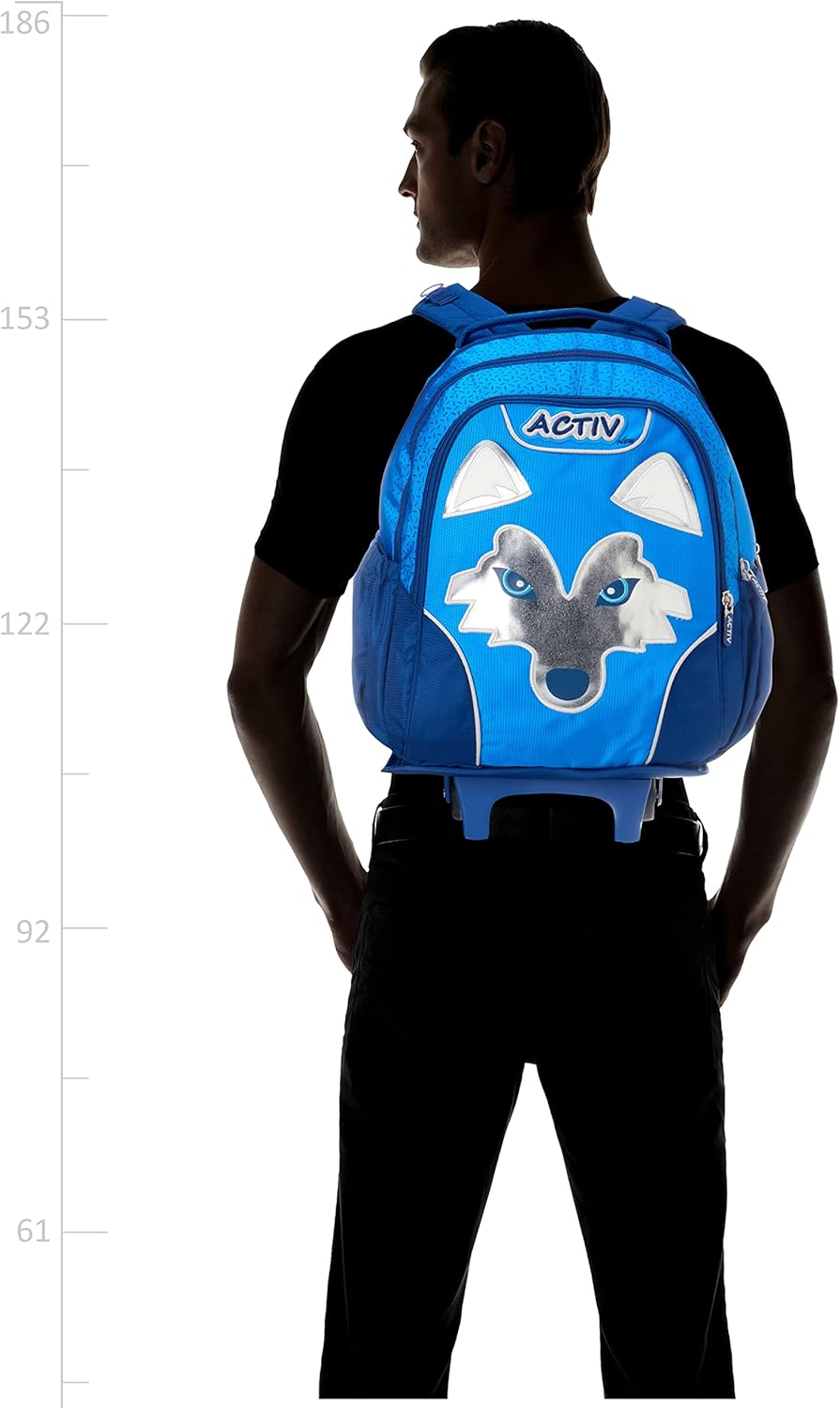 ACTIV BOY WOLF KG TR Backpack - Dark Blue, 18