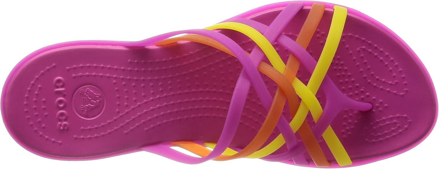 Crocs 14122 Huarache Flip Flops Slippers For Women - Multicolor