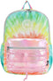 CUBS SunLight Rays TieDye PU High School Backpack