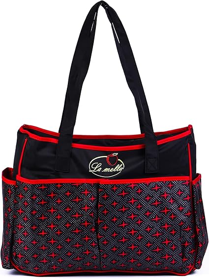 La Mella Mother Diaper Bag - Red