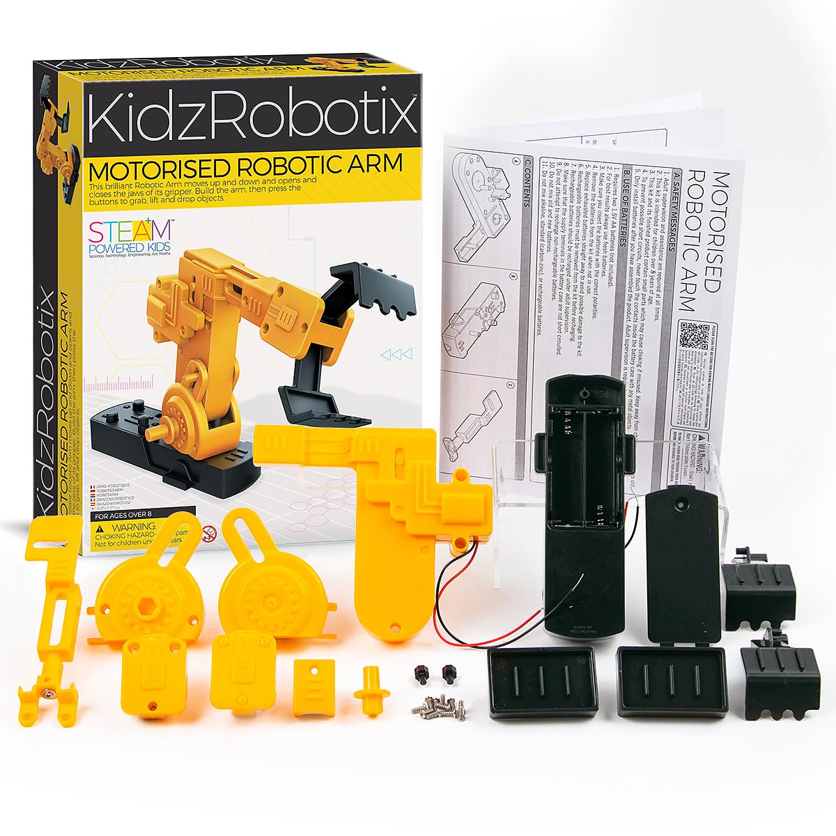 4M - KidzRobotix - Motorized Robotic Arm 3413