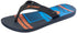 Rider Rubber Flip-Flops - Black/Orange