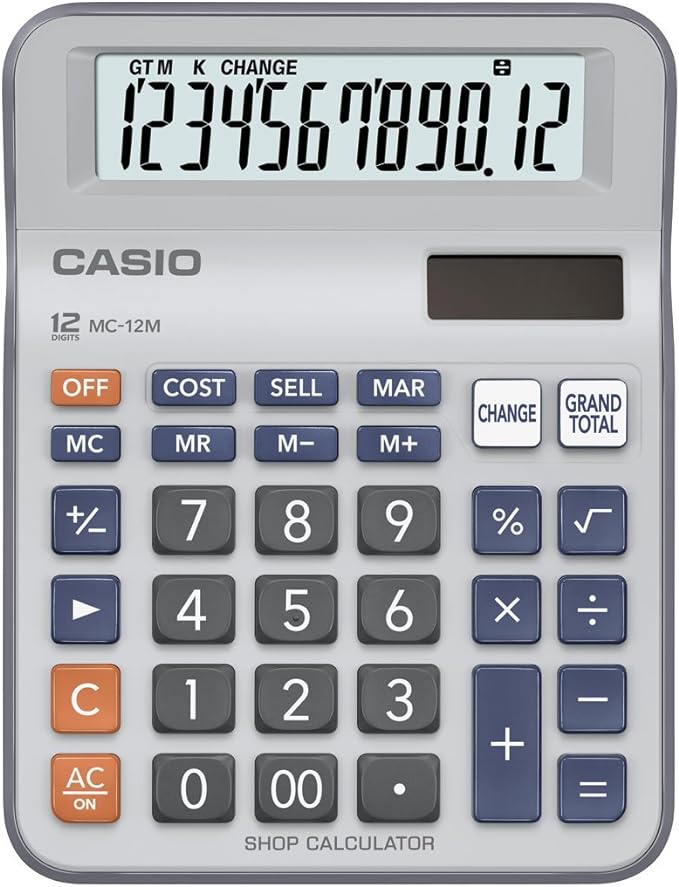 Casio MC-12M Calculator