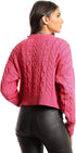 Ravin Women's Mock Neck Knitted Pullover Sweater - Style W21W456