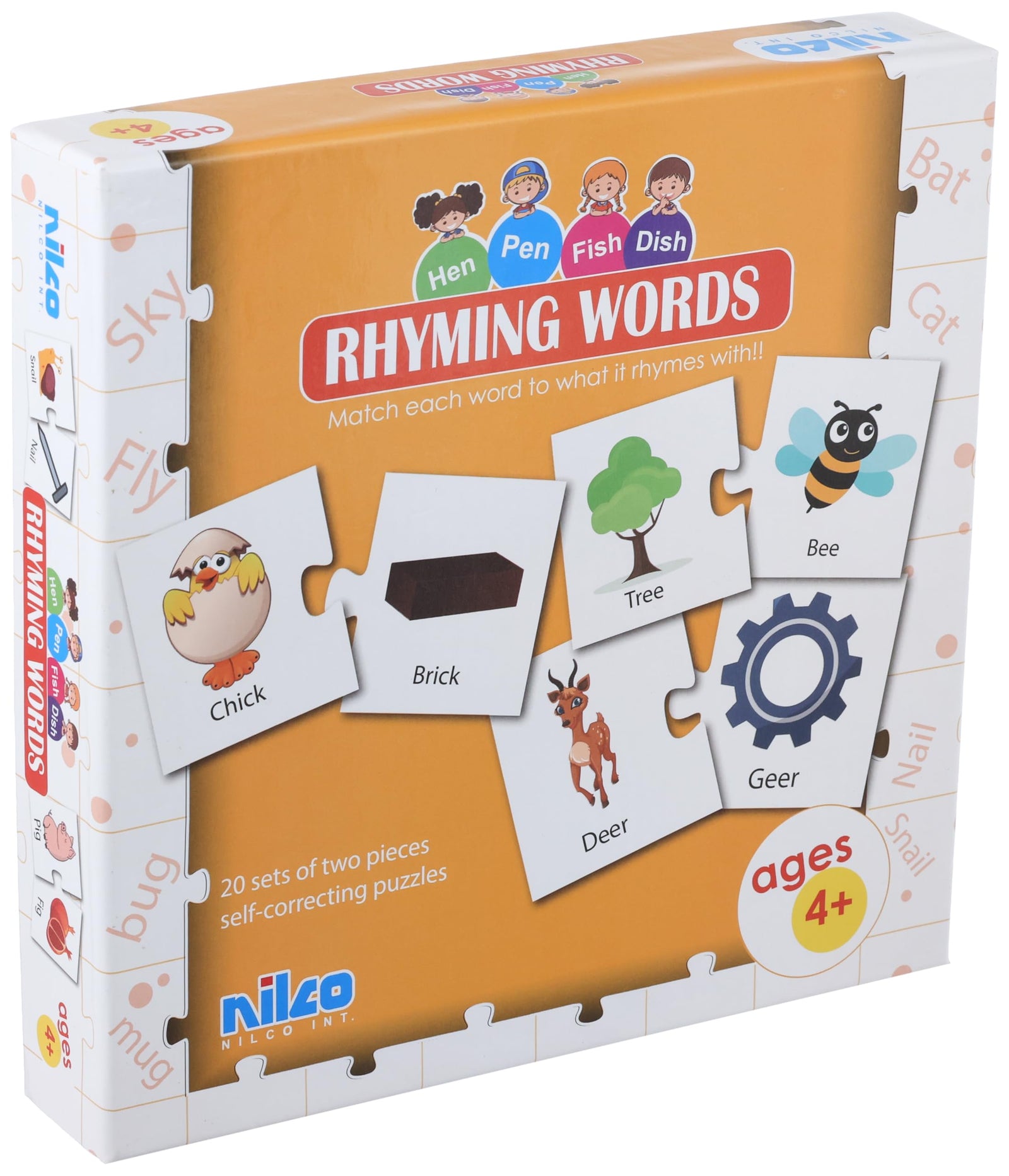 Nilco Learning Rhyming Words - Fun Educational Toy