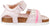 SPROX Girls' Open Toe Flat Sandal with Velcro Strap