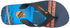 Rider Rubber Flip-Flops - Black/Orange