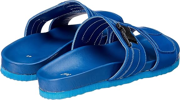 ZEE MIRA Women's Leather Slide Sandals