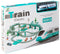 New Rail Car 103PCS (with Platform) - Green High-Speed Magnetic Rail