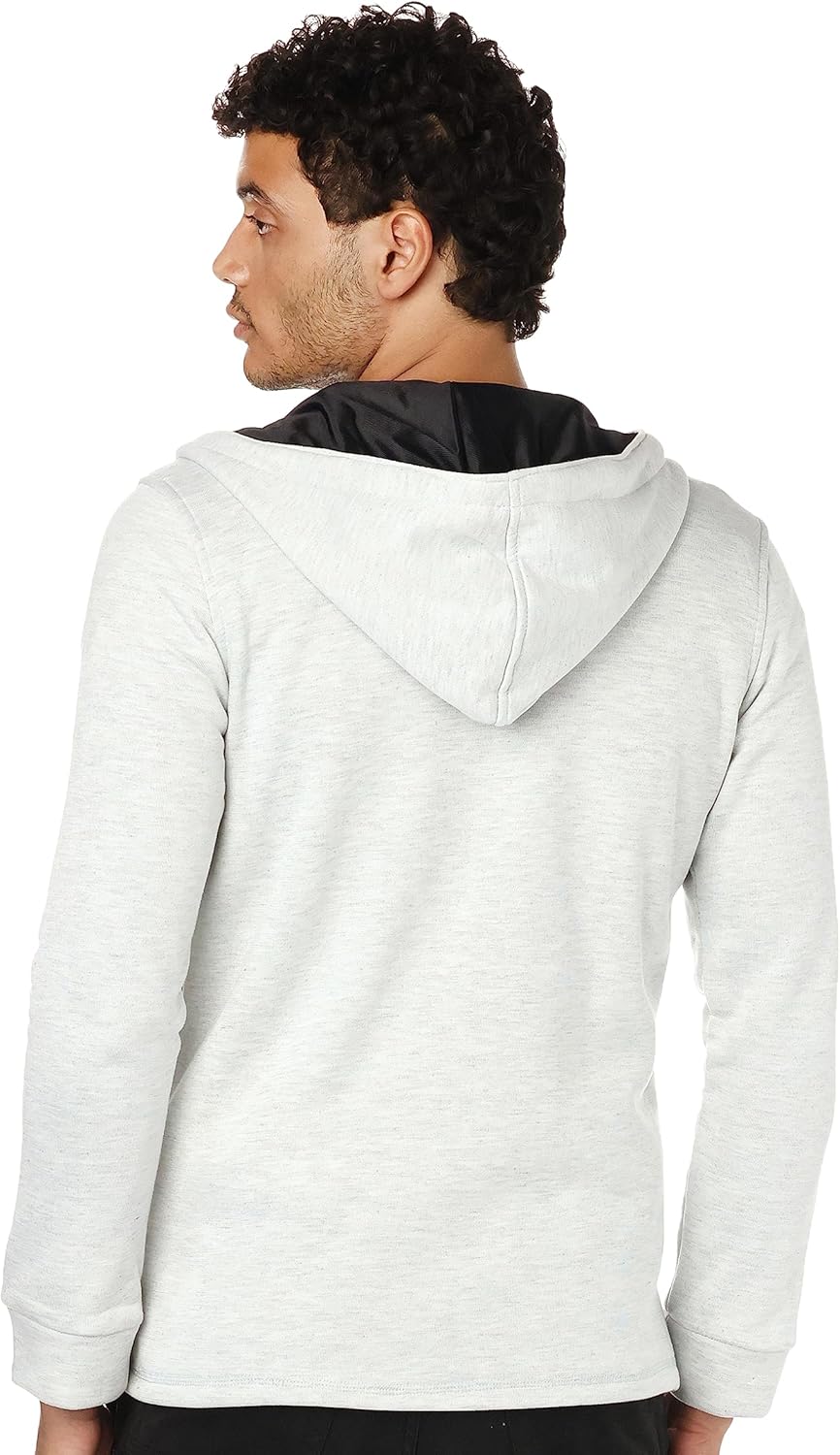 CAESAR Men's Zipped Hoodie with Front Pockets