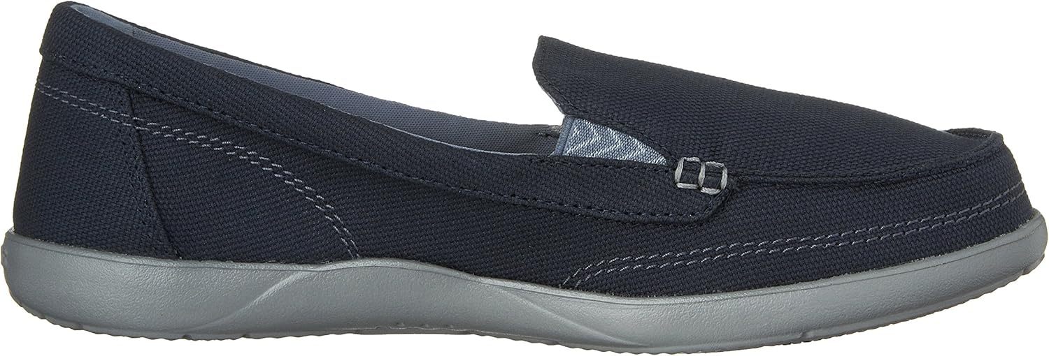 Crocs Walu II Chevron-Pattern Elastic-Insert Slip-on Shoes For Women