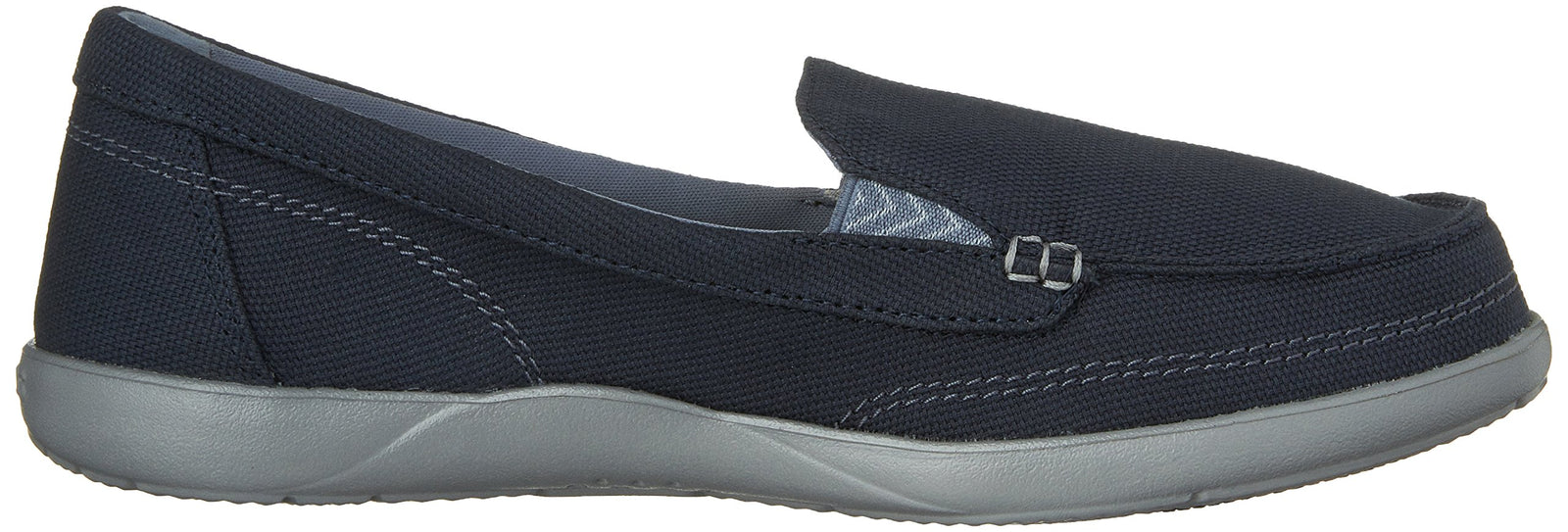 Crocs Walu II Chevron-Pattern Elastic-Insert Slip-On Shoes for Women