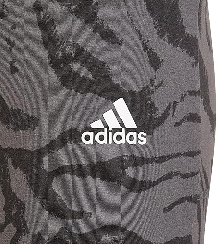 بنطال ضيق من Adidas G FI AOP HN1058 - رمادي (للأطفال)