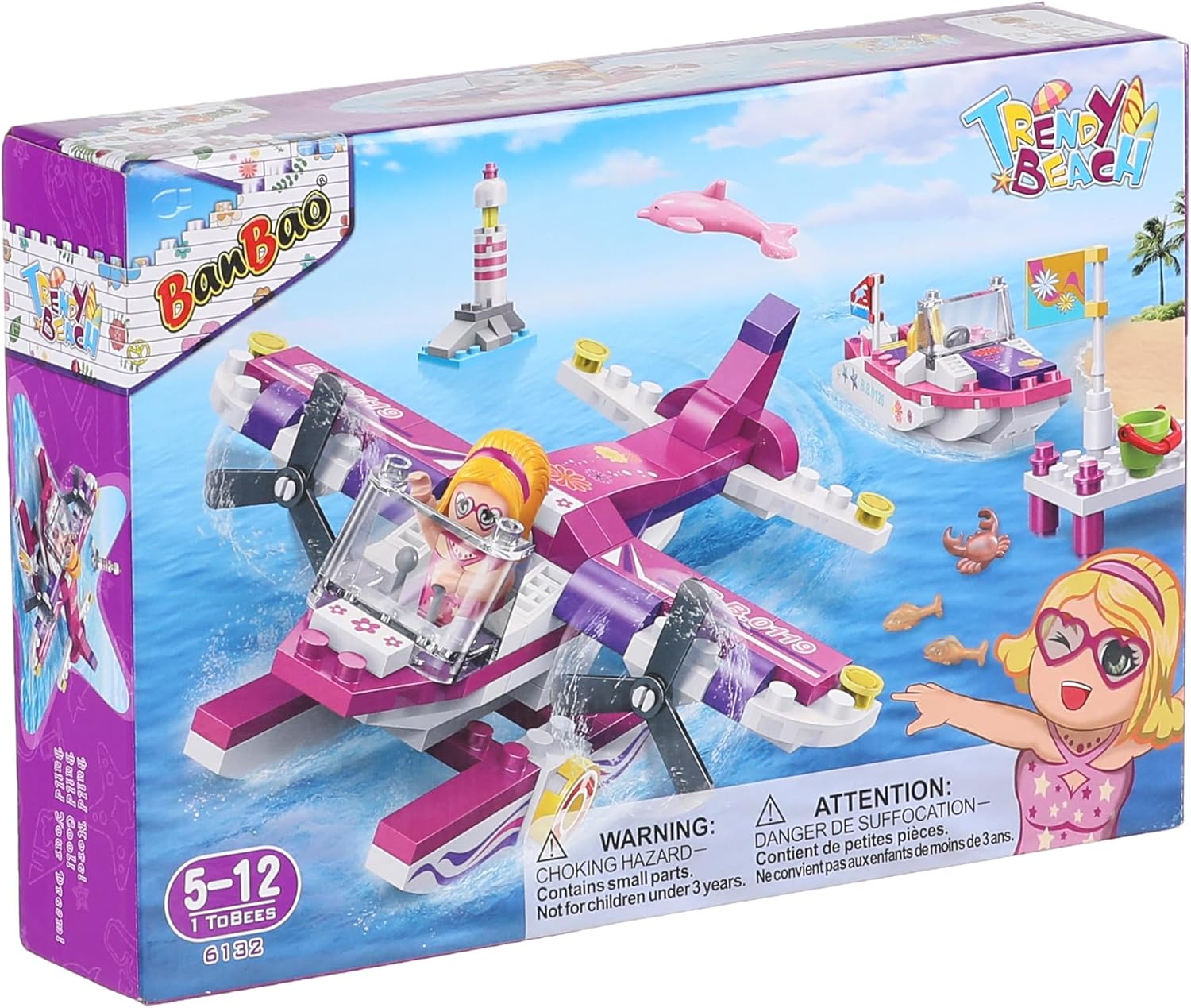 BanBao Set 6132 - Trendy Beach Hydroplane