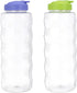 Lamsa High Strength Crystal Clear Bottle Set - Made in Egypt (Purple and Green)