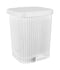 Turt El Helal & El Negma Small Trash Bin - White