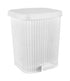 Turt El Helal & El Negma Small Trash Bin - White