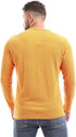 Off Cliff Men's Plain V-neck Long Sleeves Casual T-shirt