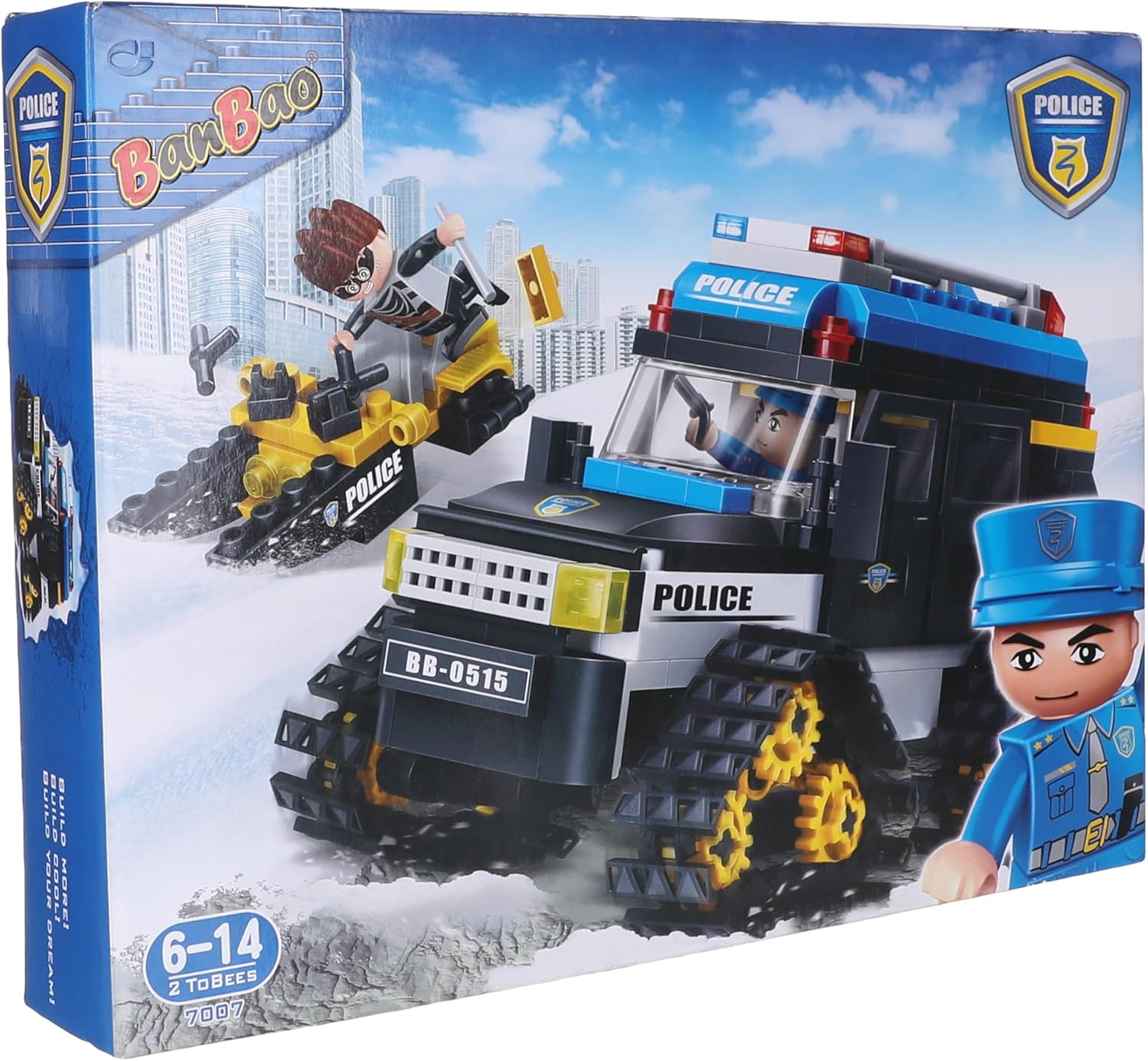 BanBao - Police Snowcar (7007)