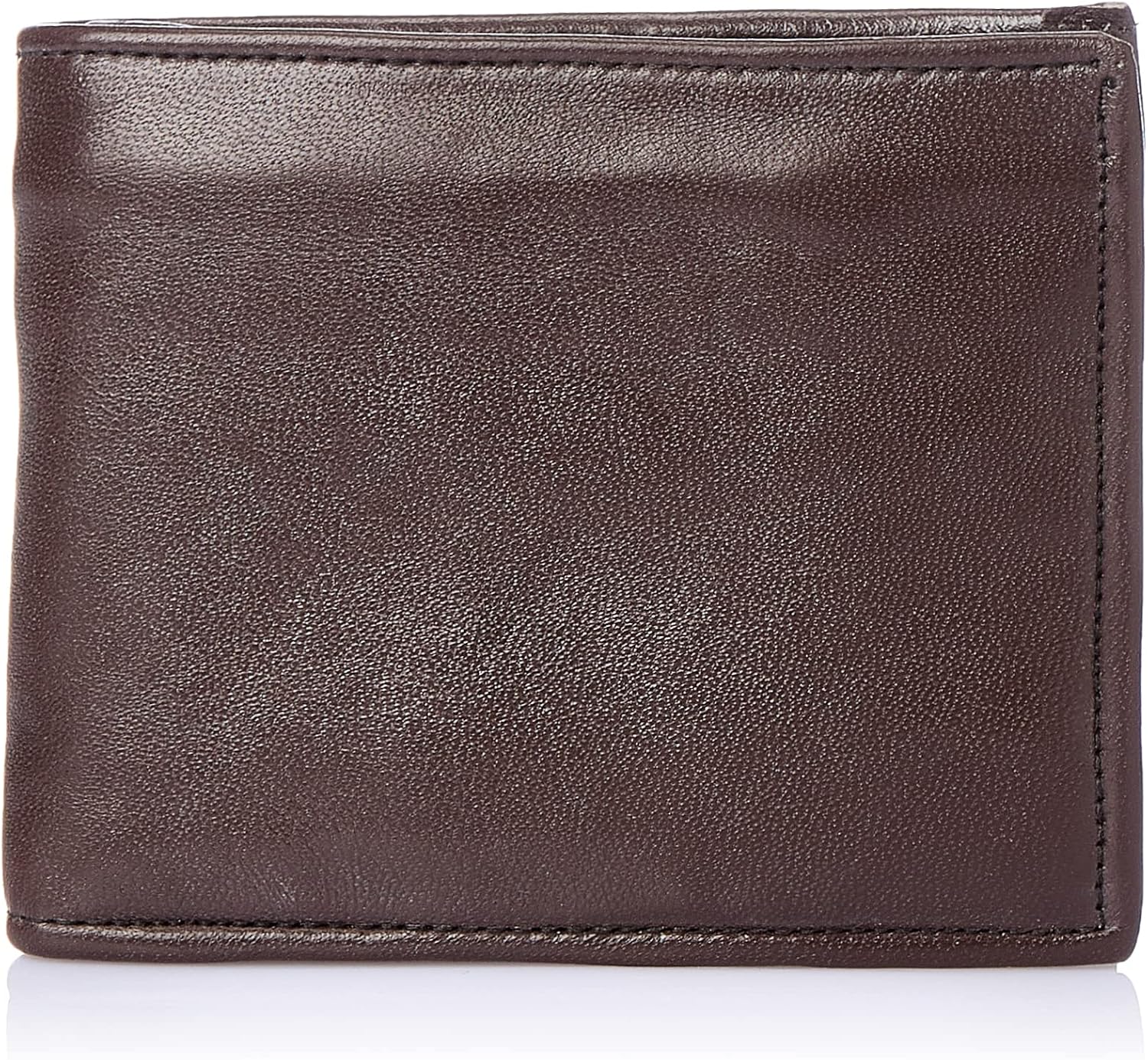 OX Dark Brown Leather For Men - Bifold Wallets