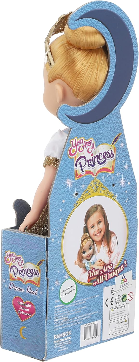 Classic Princess Yap 15-inch Toddler Doll - Midnight Moon