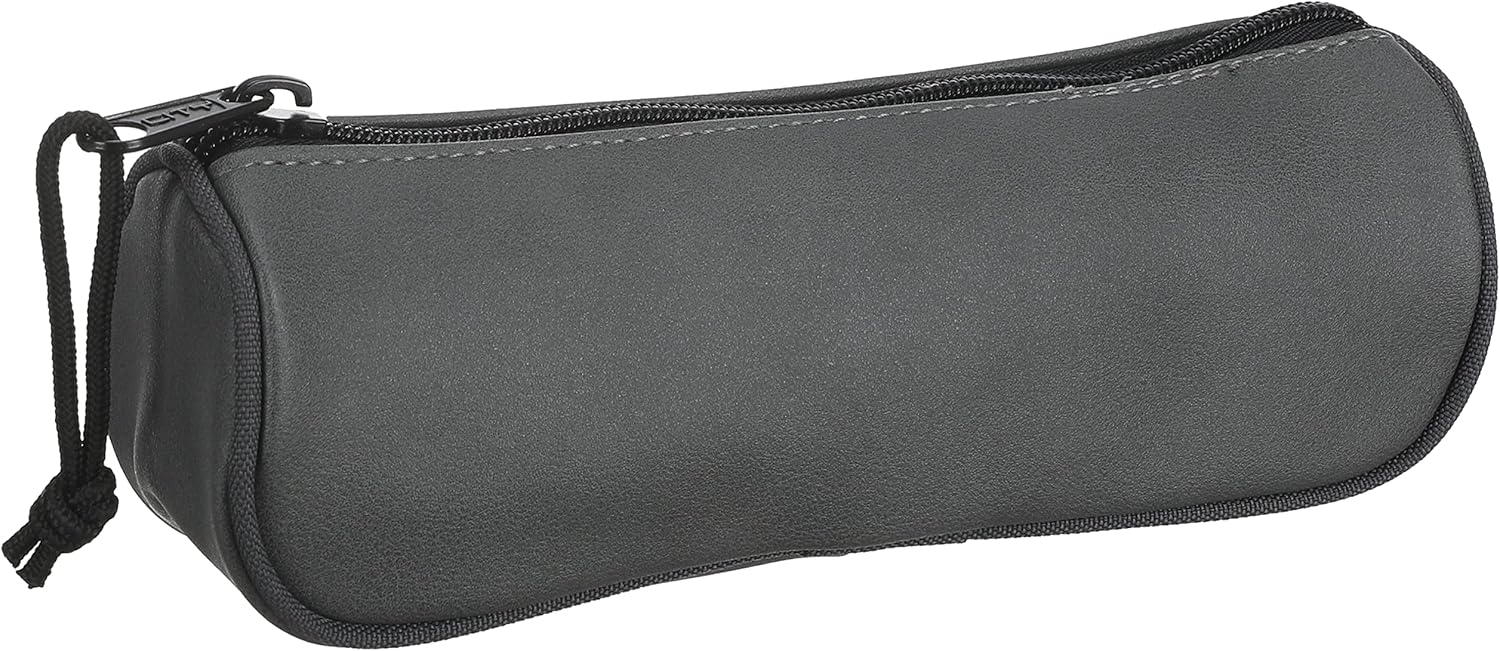 City Metallic Clair Grey Pencil Case for Girls and Boys - 0.5L