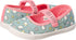 Leomil Hello Kitty Print Flat Shoes with Velcro Strap for Girls