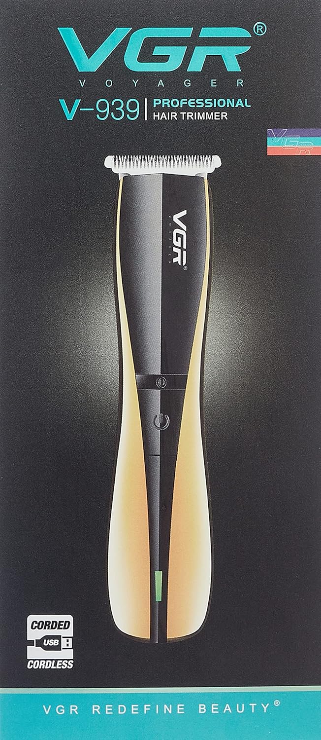 VGR V-939 Professional Hair Trimmer | Rechargeable | For Men