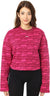 Reebok Women's MYT Printed Coverup Sweatshirt (PURPNK)