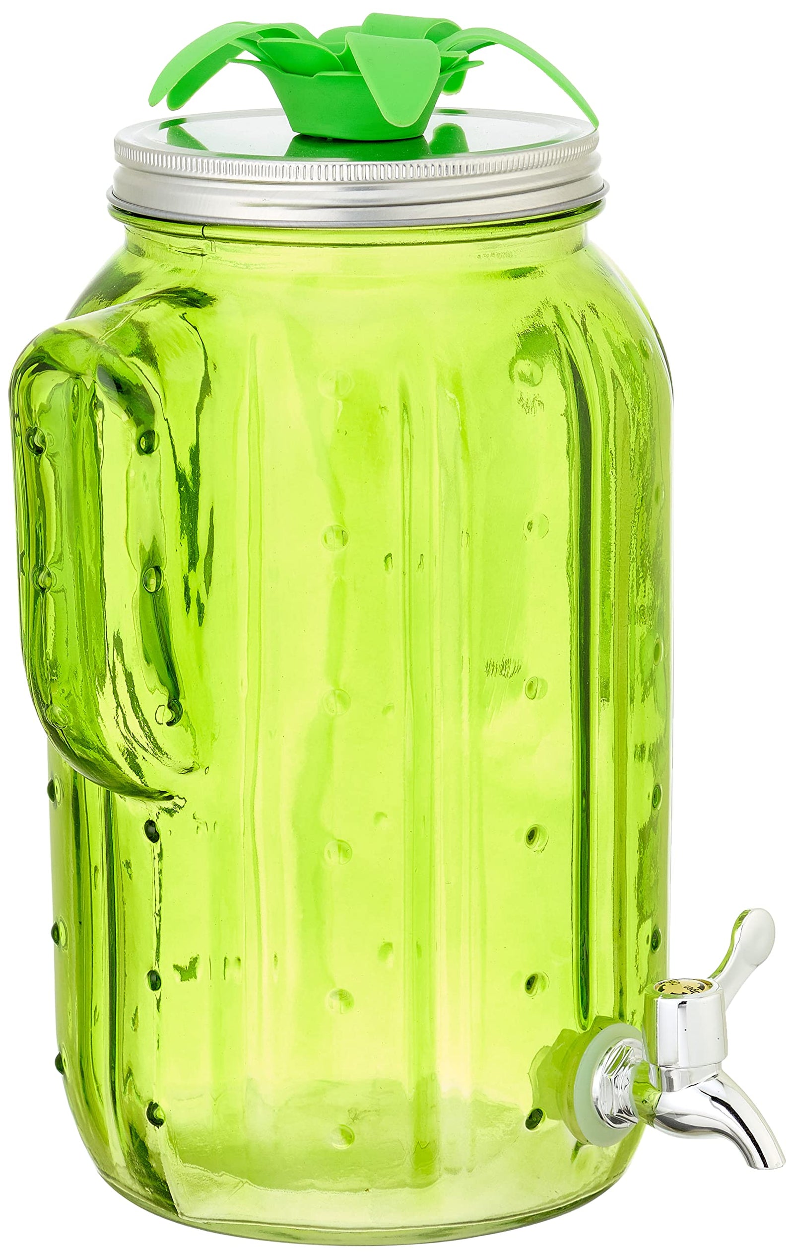 Neoflam Cactus Glass Dispenser 5L - Light Green