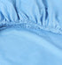 Nice Solid Cotton Bed Sheet, 160 x 200 cm - Sky Blue