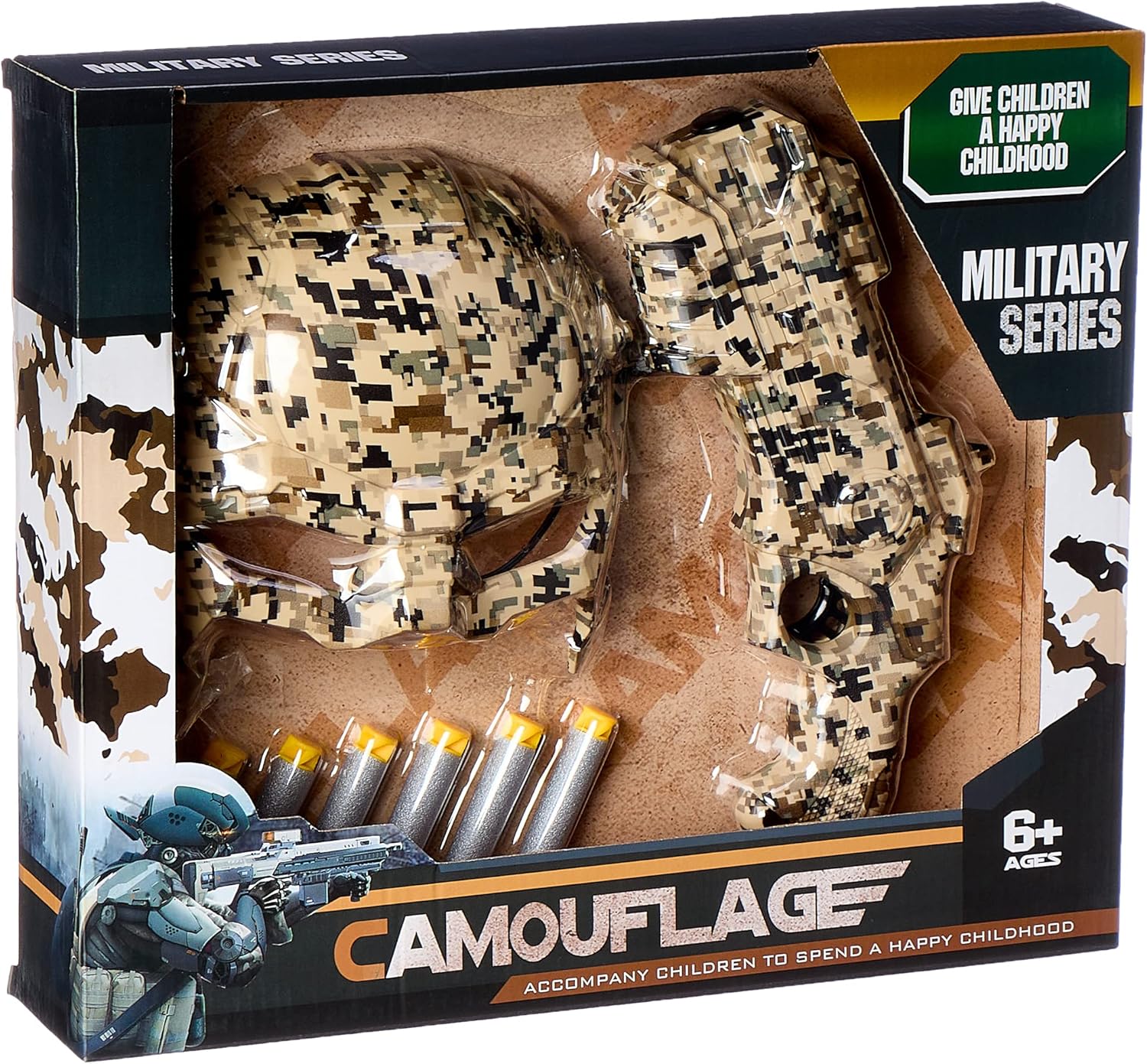 Camouflage Military Series Toy Set