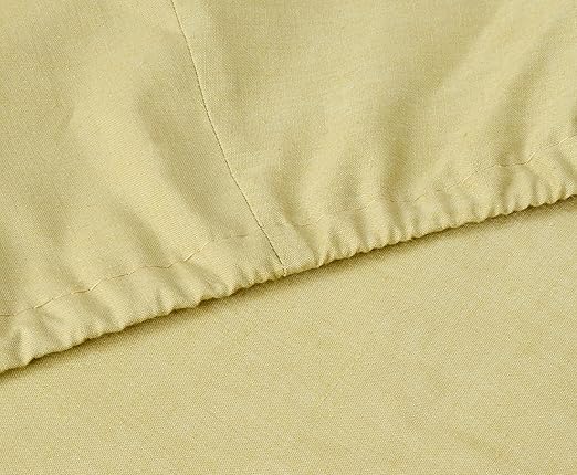 Home of Linen Fitted Sheet Set